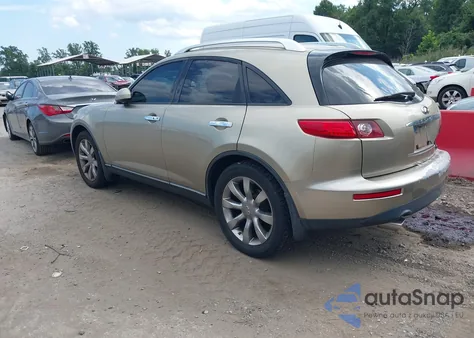 2004 Infiniti Fx45 из США, поврежденный, VIN JNRBS08W74X404535